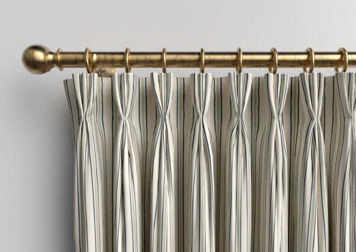 The British Stripe Co. Mary, Polzeath No.1 - Made to Measure Curtains - Image 11